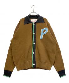 LOGAN×CITYSHOP（ローガン×シティショップ）の古着「別注 PY ニットカーディガン」｜ベージュ