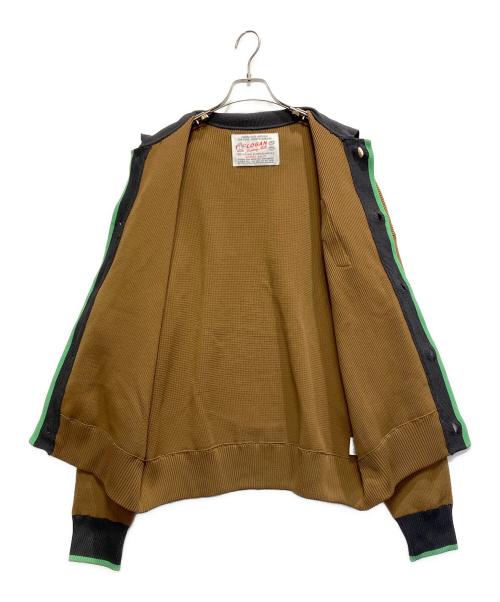 LOGAN（ローガン）LOGAN (ローガン) CITYSHOP (シティショップ) 別注 PY ニットカーディガン ベージュ サイズ:FREEの古着・服飾アイテム