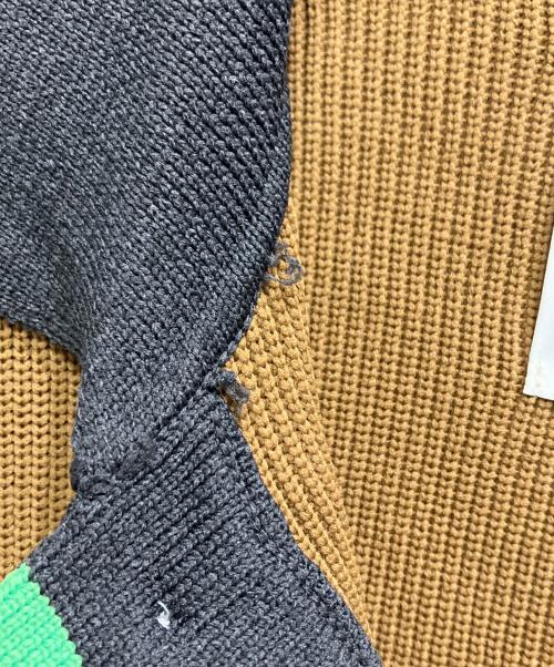 LOGAN（ローガン）LOGAN (ローガン) CITYSHOP (シティショップ) 別注 PY ニットカーディガン ベージュ サイズ:FREEの古着・服飾アイテム