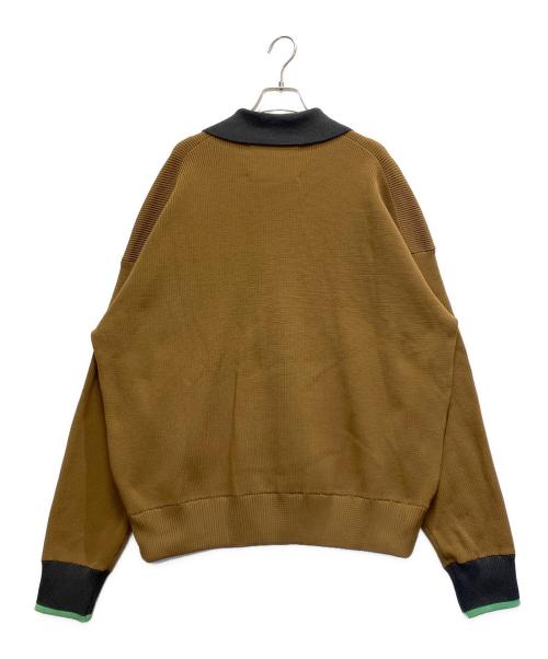 LOGAN（ローガン）LOGAN (ローガン) CITYSHOP (シティショップ) 別注 PY ニットカーディガン ベージュ サイズ:FREEの古着・服飾アイテム