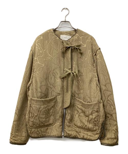 TODAYFUL（トゥデイフル）TODAYFUL (トゥデイフル) Jacquard Piping Blouson オリーブ サイズ:38の古着・服飾アイテム