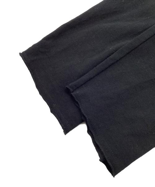 Yohji Yamamoto pour homme（ヨウジヤマモト プールオム）Yohji Yamamoto pour homme (ヨウジヤマモト プールオム) スリットカットソー ブラック サイズ:3の古着・服飾アイテム