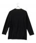 Yohji Yamamoto pour homme (ヨウジヤマモト プールオム) スリットカットソー ブラック サイズ:3：12000円