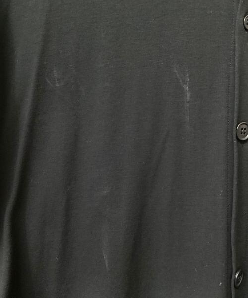 Yohji Yamamoto pour homme（ヨウジヤマモト プールオム）Yohji Yamamoto pour homme (ヨウジヤマモト プールオム) ラウンドネックカーディガン ブラック サイズ:3の古着・服飾アイテム