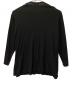 Yohji Yamamoto pour homme (ヨウジヤマモト プールオム) ラウンドネックカーディガン ブラック サイズ:3：13000円