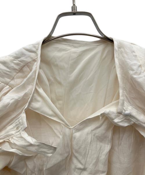 AKTE（アクテ）AKTE (アクテ) レイヤードフリルギャザードレス アイボリー サイズ:Fの古着・服飾アイテム