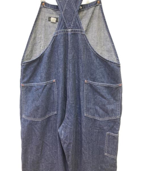 leno（リノ）leno (リノ) セルヴィッチデニムオーバーオール インディゴ サイズ:2の古着・服飾アイテム