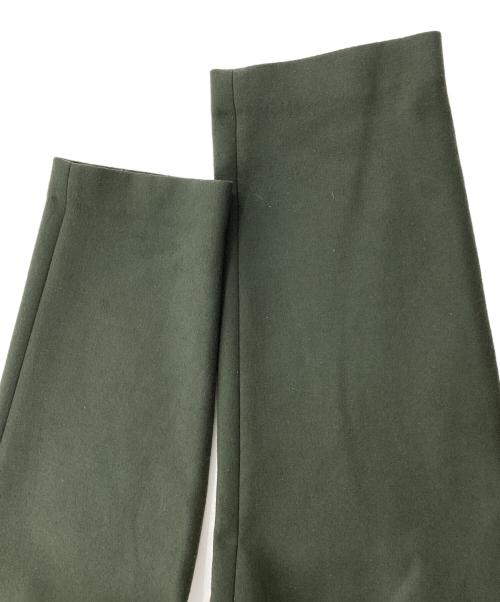 AURALEE（オーラリー）AURALEE (オーラリー) LIGHT MELTON EASY SLACKS カーキ サイズ:3の古着・服飾アイテム