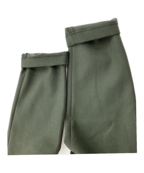 AURALEE（オーラリー）AURALEE (オーラリー) LIGHT MELTON EASY SLACKS カーキ サイズ:3の古着・服飾アイテム
