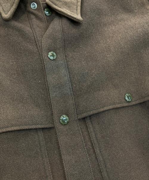 FILSON GARMENT（フィルソン ガーメント）FILSON GARMENT (フィルソン ガーメント) マッキーノジャケット ブラウン サイズ:Lの古着・服飾アイテム