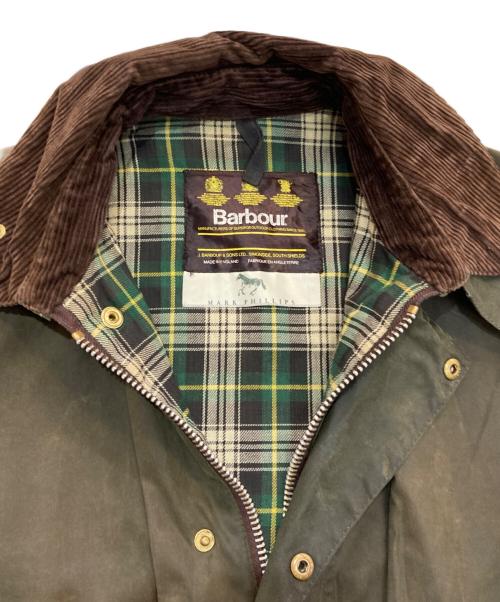 Barbour（バブアー）Barbour (バブアー) mark phillips オイルドジャケット オリーブ サイズ:Mの古着・服飾アイテム