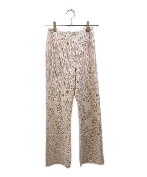 MARYAM NASSIR ZADEH（マリアムナッシアーザデー）MARYAM NASSIR ZADEH (マリアムナッシアーザデー) DANCE PANTS ピンク サイズ:2の古着・服飾アイテム