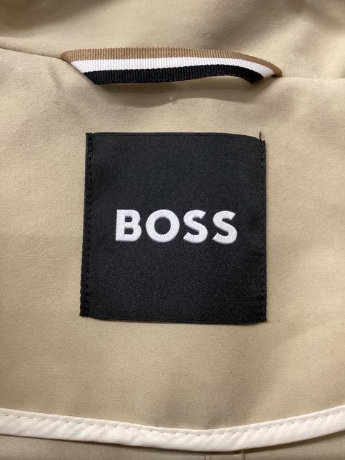 BOSS（ボス）BOSS (ボス) LIGHTWEIGHT JACKET PARKANO(ジャケット) ベージュ サイズ:34の古着・服飾アイテム