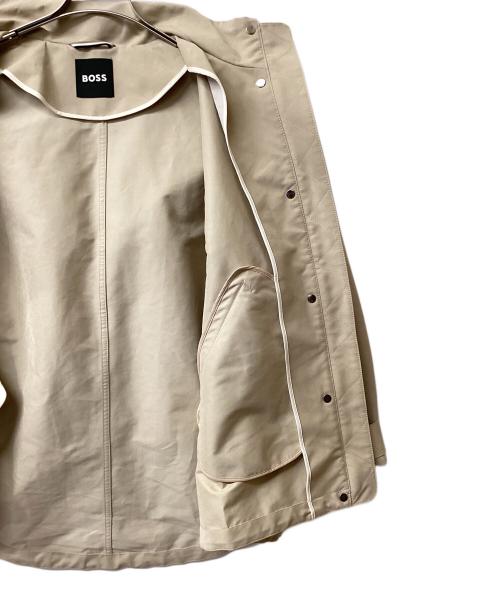 BOSS（ボス）BOSS (ボス) LIGHTWEIGHT JACKET PARKANO(ジャケット) ベージュ サイズ:34の古着・服飾アイテム