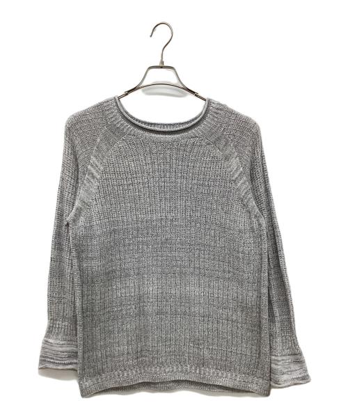 tamaki niime（タマキ ニイメ）tamaki niime (タマキ ニイメ) PO knit グゥドゥ　長袖ニット グレー サイズ:Freeの古着・服飾アイテム