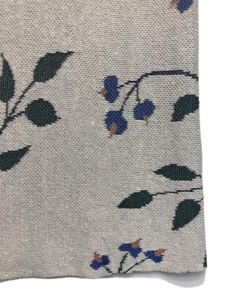 christian wijnants（クリスチャン ワイナンツ）christian wijnants (クリスチャン ワイナンツ) フラワージャガードニットスカート アイボリー サイズ:xsの古着・服飾アイテム