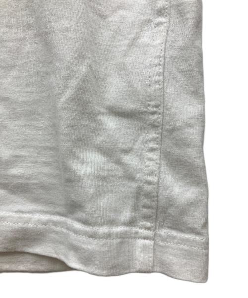 BOTTEGA VENETA（ボッテガベネタ）BOTTEGA VENETA (ボッテガベネタ) ステッチ ロゴ刺繍Tシャツ ホワイト サイズ:XSの古着・服飾アイテム
