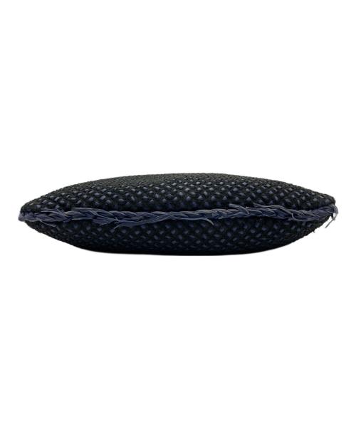 BOTTEGA VENETA（ボッテガベネタ）BOTTEGA VENETA (ボッテガベネタ) ミニポンザ キルティング ラージ ホーボーバッグ ネイビー×ブラックの古着・服飾アイテム