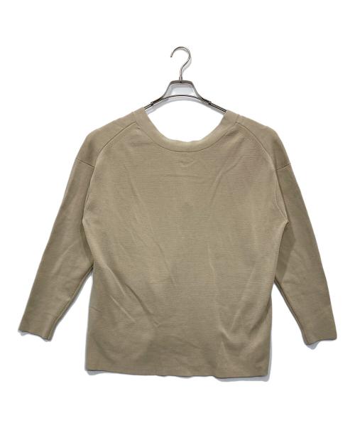 CHAOS（カオス）CHAOS (カオス) シルク混カーディガン ベージュ サイズ:FREEの古着・服飾アイテム