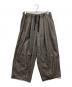 is-ness（イズネス）の古着「balloon EZ pants Herringbone」｜ブラウン