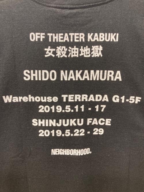 NEIGHBORHOOD（ネイバーフッド）NEIGHBORHOOD (ネイバーフッド) OFF THEATER KABUKI/C-TEE.SS ブラック サイズ:Lの古着・服飾アイテム
