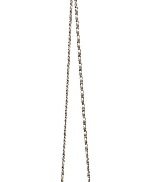 CHANEL（シャネル）CHANEL (シャネル) チェーンショルダーバニティバッグ ホワイト サイズ:-の古着・服飾アイテム