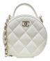 CHANEL（シャネル）の古着「チェーンショルダーバニティバッグ」｜ホワイト