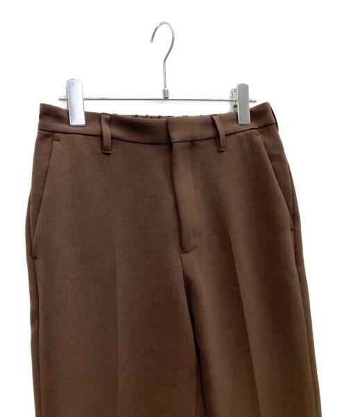FRAMeWORK（フレームワーク）FRAMeWORK (フレームワーク) セミフレアパンツ ブラウン サイズ:SIZE36の古着・服飾アイテム