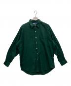 POLO RALPH LAURENポロ・ラルフローレン）の古着「LOWELL SPORT ロングスリーブシャツ」｜グリーン