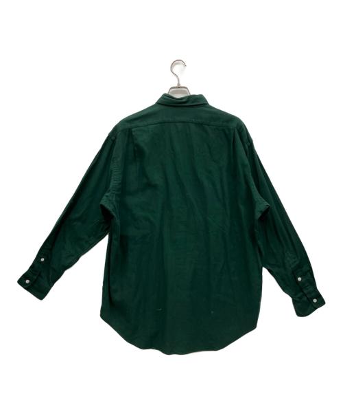 POLO RALPH LAUREN（ポロ・ラルフローレン）POLO RALPH LAUREN (ポロ・ラルフローレン) LOWELL SPORT ロングスリーブシャツ グリーン サイズ:Lの古着・服飾アイテム