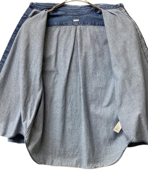 A.PRESSE（アプレッセ）A.PRESSE (アプレッセ) BD Denim Shirt (BD デニムシャツ) インディゴ サイズ:3の古着・服飾アイテム