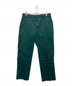 Dickiesディッキーズ）の古着「90’S ワークパンツ」｜グリーン