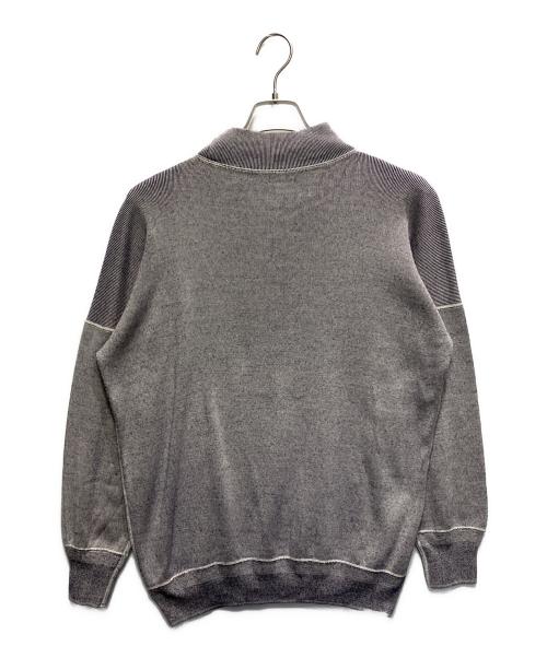 OLDE HOMESTEADER（オールド ホームステッダー）OLDE HOMESTEADER (オールド ホームステッダー) ”MIL MOCK NECK” LONG SLEEVE ネイビー サイズ:44の古着・服飾アイテム
