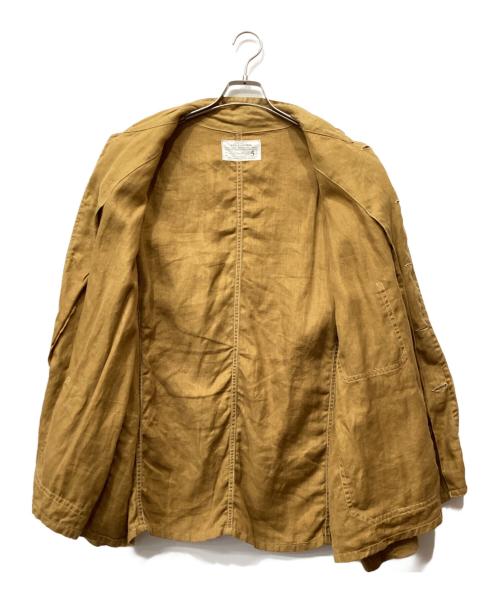 BSC Uniform（ビーエスシーユニフォーム）BSC Uniform (ビーエスシーユニフォーム) LINEN Coverall ベージュ サイズ:5の古着・服飾アイテム