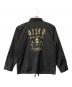 Ajico (アジコ) マッドスマイル コーチジャケット ブラック サイズ:XL：10000円