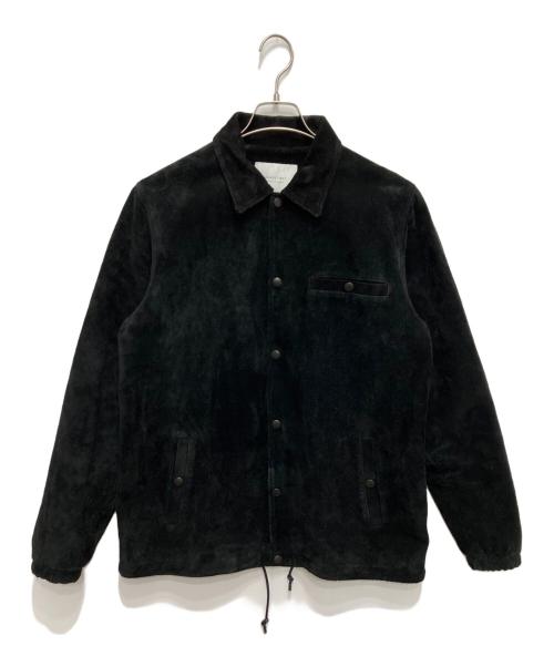 SUNSET BAY（サンセット ベイ）SUNSET BAY (サンセット ベイ) ANAHEIM レザーコーチジャケット ブラック サイズ:4の古着・服飾アイテム