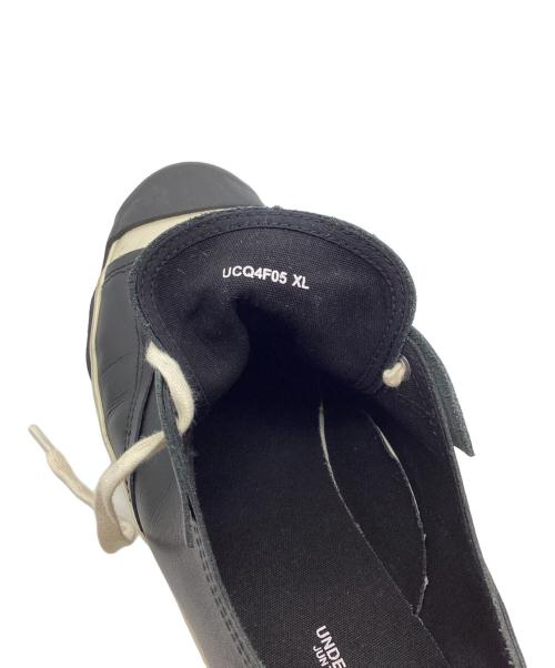UNDERCOVER（アンダーカバー）UNDERCOVER (アンダーカバー) ローカットスニーカー ブラック サイズ:XLの古着・服飾アイテム