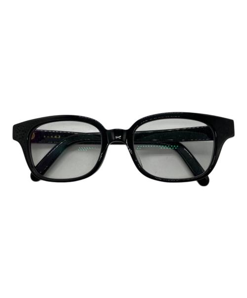 白山眼鏡店（ハクサンガンキョウテン）白山眼鏡店 (ハクサンガンキョウテン) 伊達眼鏡 ブラックの古着・服飾アイテム