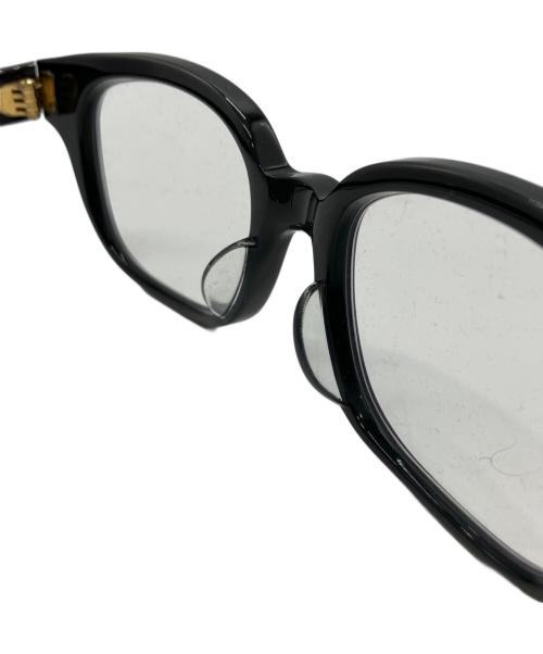 白山眼鏡店（ハクサンガンキョウテン）白山眼鏡店 (ハクサンガンキョウテン) 伊達眼鏡 ブラックの古着・服飾アイテム