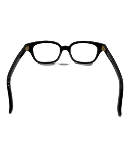 白山眼鏡店（ハクサンガンキョウテン）白山眼鏡店 (ハクサンガンキョウテン) 伊達眼鏡 ブラックの古着・服飾アイテム