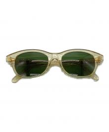 白山眼鏡店（ハクサンガンキョウテン）の古着「サングラス」｜ゴールド