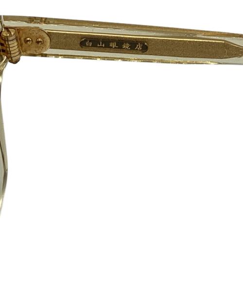 白山眼鏡店（ハクサンガンキョウテン）白山眼鏡店 (ハクサンガンキョウテン) サングラス ゴールドの古着・服飾アイテム