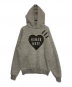 HUMAN MADEヒューマンメイド）の古着「Heart Logo Hoodie」｜グレー