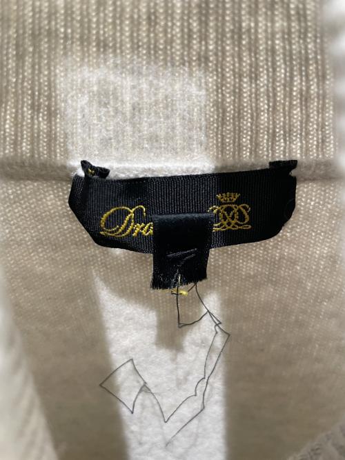 DRAWER（ドゥロワー）DRAWER (ドゥロワー) 12G天竺編みタートルネックニットワンピース　6526-299-1153 ベージュ サイズ:1の古着・服飾アイテム