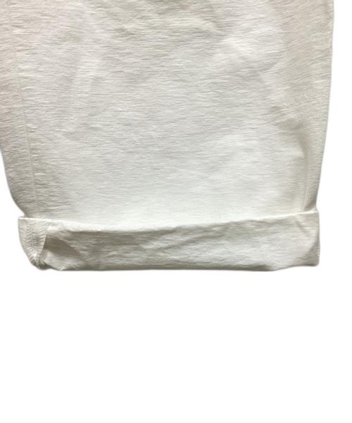 ok.soon（オクスン）ok.soon (オクスン) drawstring cotton pants(ドローストリングコットンパンツ) ホワイト サイズ:Sの古着・服飾アイテム
