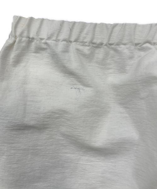 ok.soon（オクスン）ok.soon (オクスン) drawstring cotton pants(ドローストリングコットンパンツ) ホワイト サイズ:Sの古着・服飾アイテム