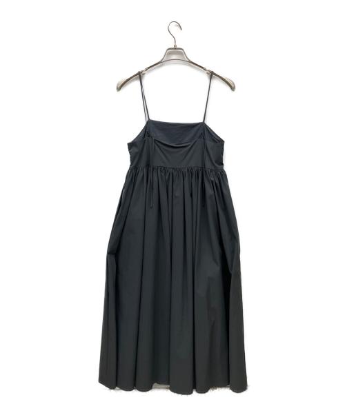 room306（ルームサンマルロクコンテンポラリー）room306 (ルームサンマルロクコンテンポラリー) Gather Flare Camisole One-piece グレー サイズ:Mの古着・服飾アイテム