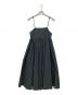 room306（ルームサンマルロクコンテンポラリー）の古着「Gather Flare Camisole One-piece」｜グレー
