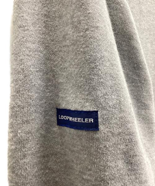 LOOPWHEELER（ループウィラー）LOOPWHEELER (ループウィラー) BEAMS PLUS (ビームスプラス) 別注ボートネックスウェット グレー サイズ:Lの古着・服飾アイテム