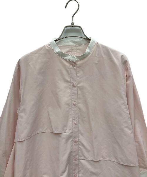 anplegant（アンプレガント）anplegant (アンプレガント) クレリックシャツ ピンク サイズ:Mの古着・服飾アイテム